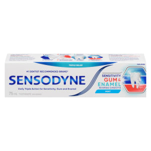 Sensodyne Toothpaste Sensitivity Gum & Enamel Mint 75 ml