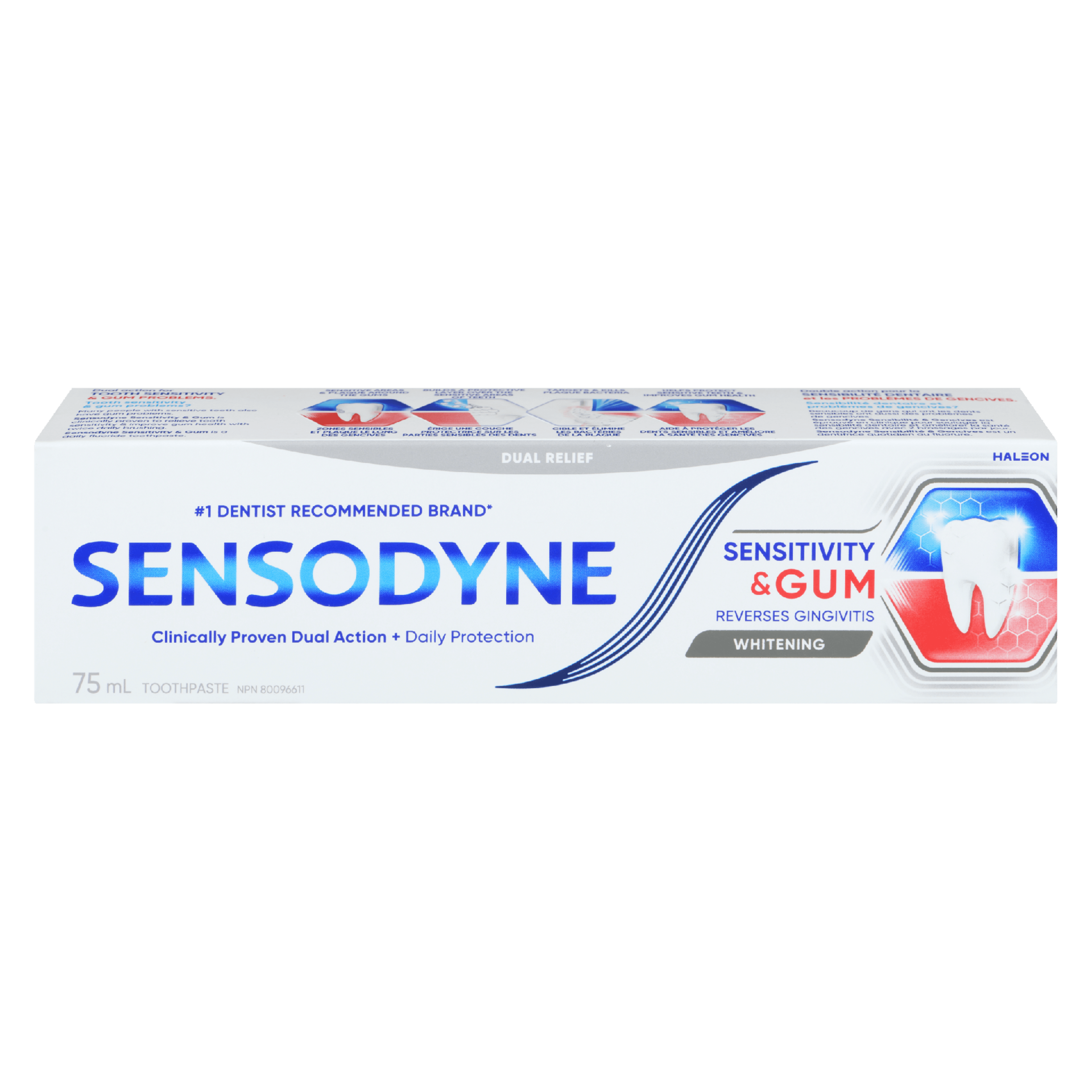 Sensodyne Toothpaste Sensitivity & Gum Whitening 75 ml