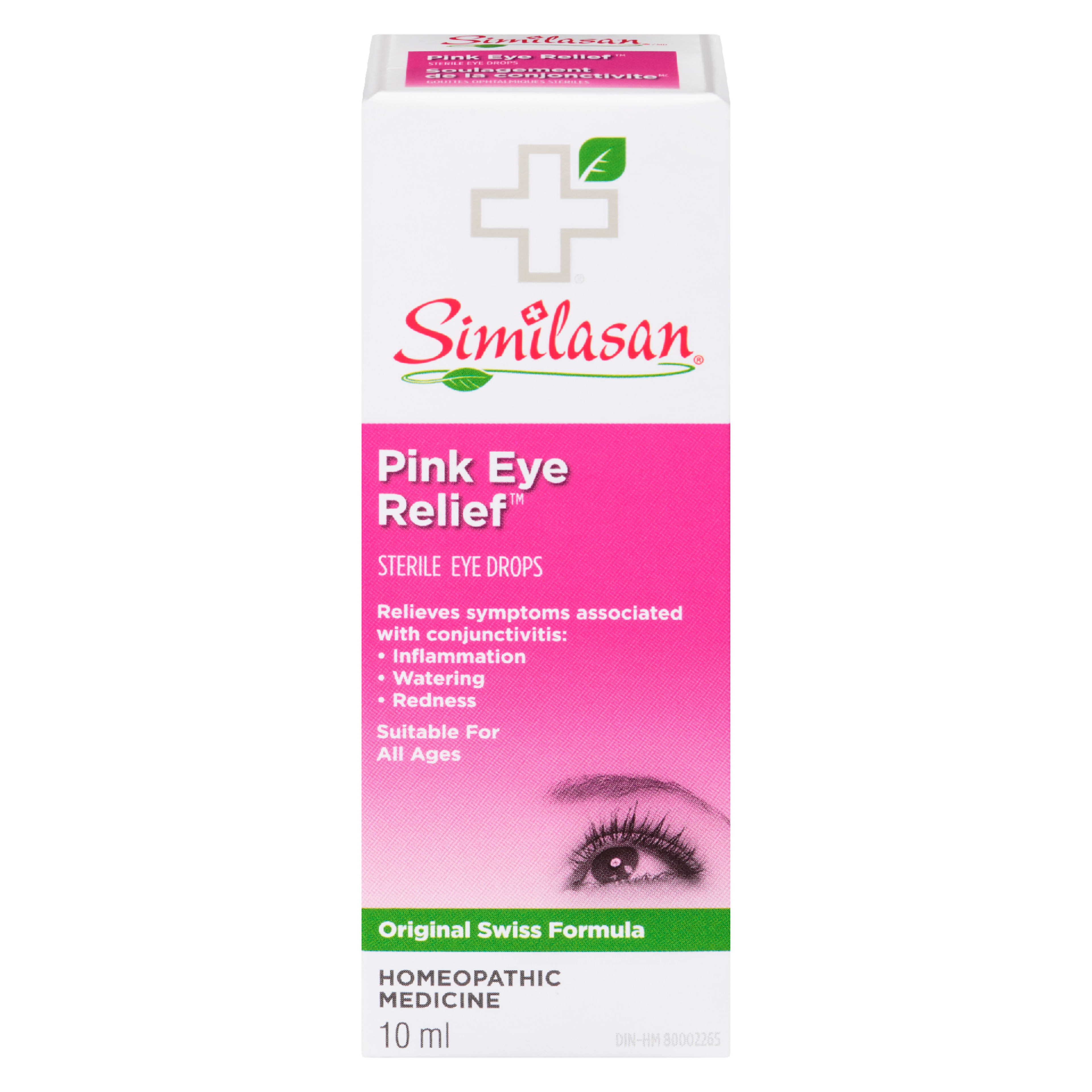 Similasan Pink Eye Relief Sterile Eye Drops 10 ml