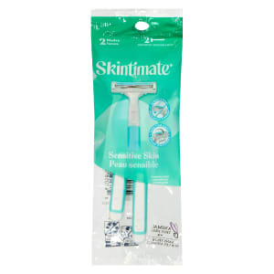 Skintimate Sensitive Skin Unscented 2 Blades 2 Razors