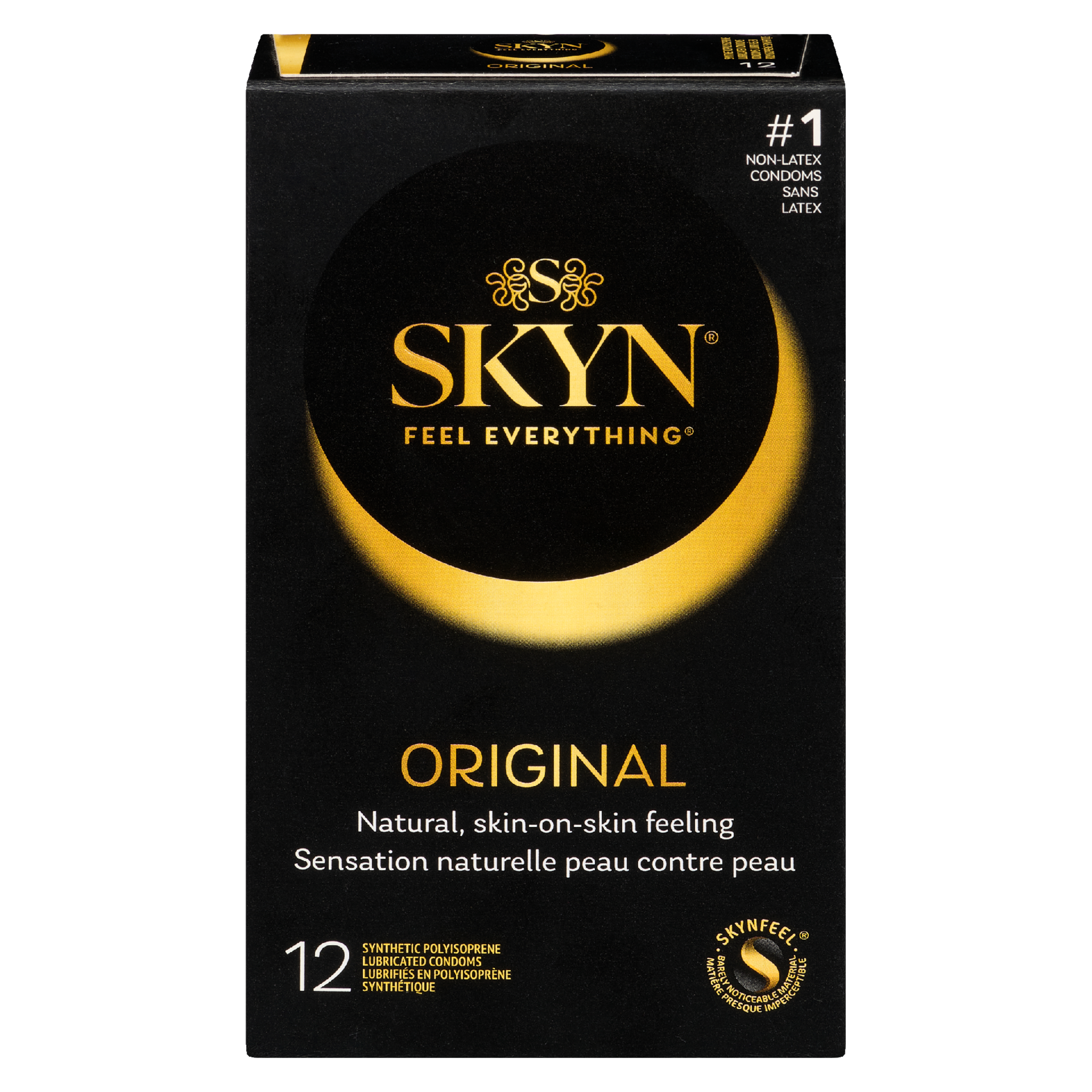 SKYN Original 12 Synthetic Polyisoprene Lubricated Condoms