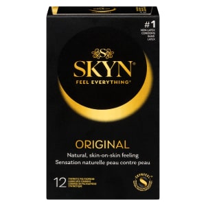 SKYN Original 12 Synthetic Polyisoprene Lubricated Condoms