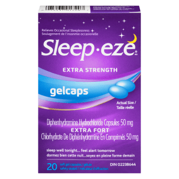 Sleep-Eze Gelcaps Extra Strength 20 Soft Gel Capsules