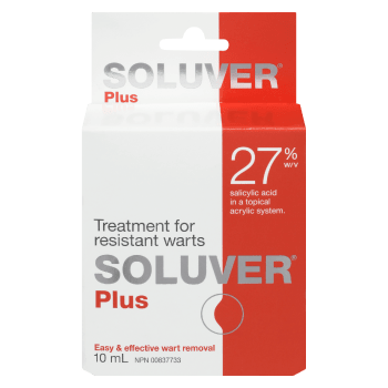 Soluver Plus Treatment for Resistant Warts 10 ml