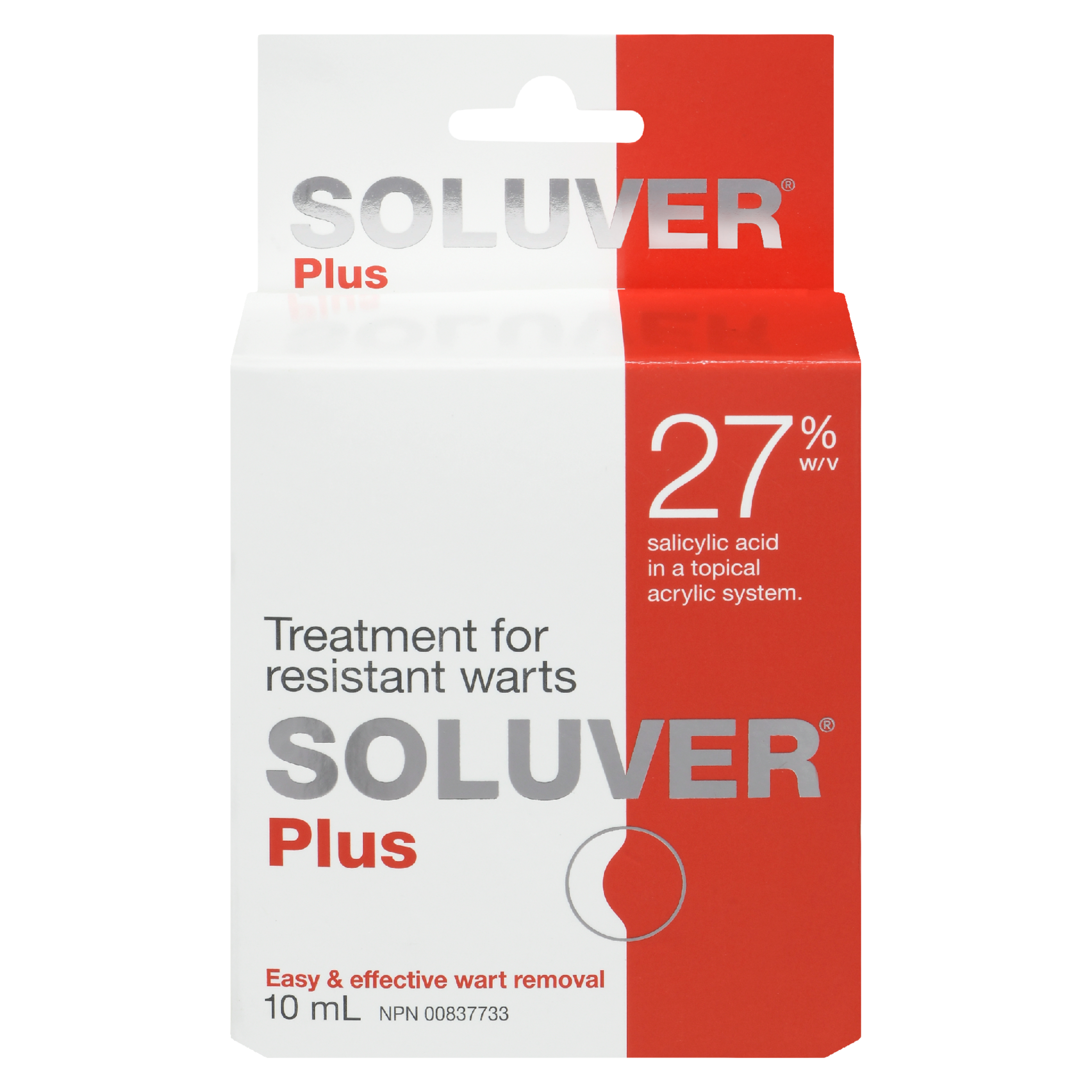 Soluver Plus Treatment for Resistant Warts 10 ml