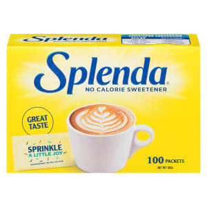 Splenda No Calorie Sweetener 100 Packets 100 g