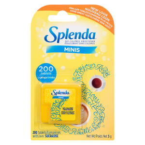Splenda No Calorie Sweetener 200 Minis Dissolvable Tablets 11 g