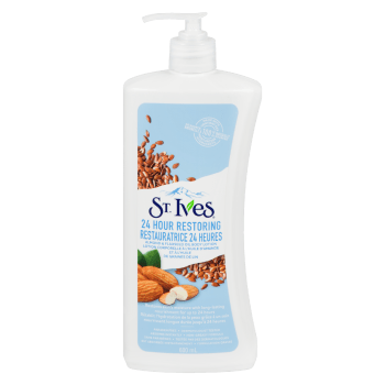 St. Ives Body Lotion Almond & Flaxseed Oil 600 ml
