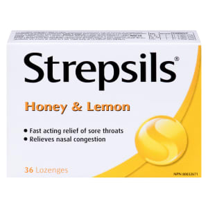 Strepsils Honey & Lemon 36 Lozenges