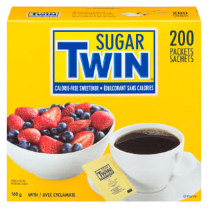 SugarTwin Calorie-Free Sweetener 200 Packets 160 g