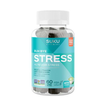 SUKU Vitamins Buh Bye Stress (60 Gummies)