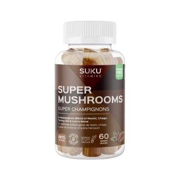 SUKU Vitamins Super Mushrooms (60 Gummies)