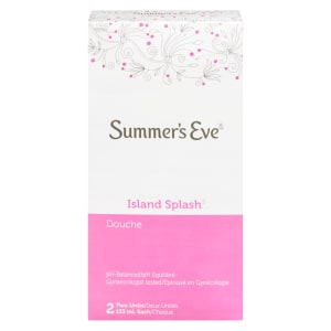 Summer's Eve Island Splash Douche 2 Two Units 133 ml