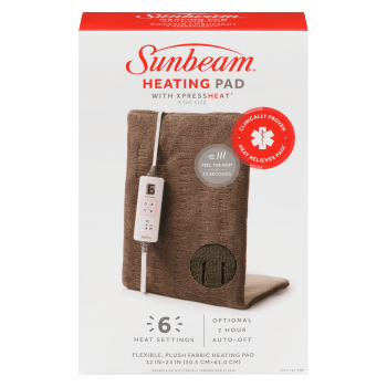 Sunbeam Heating Pad with XpressHeat King Size 30.5 cm x 61.0 cm