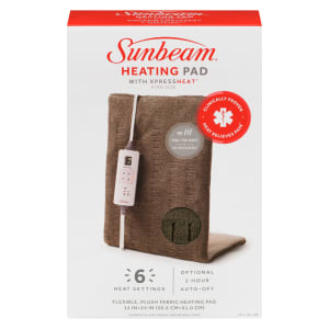 Sunbeam Heating Pad with XpressHeat King Size 30.5 cm x 61.0 cm