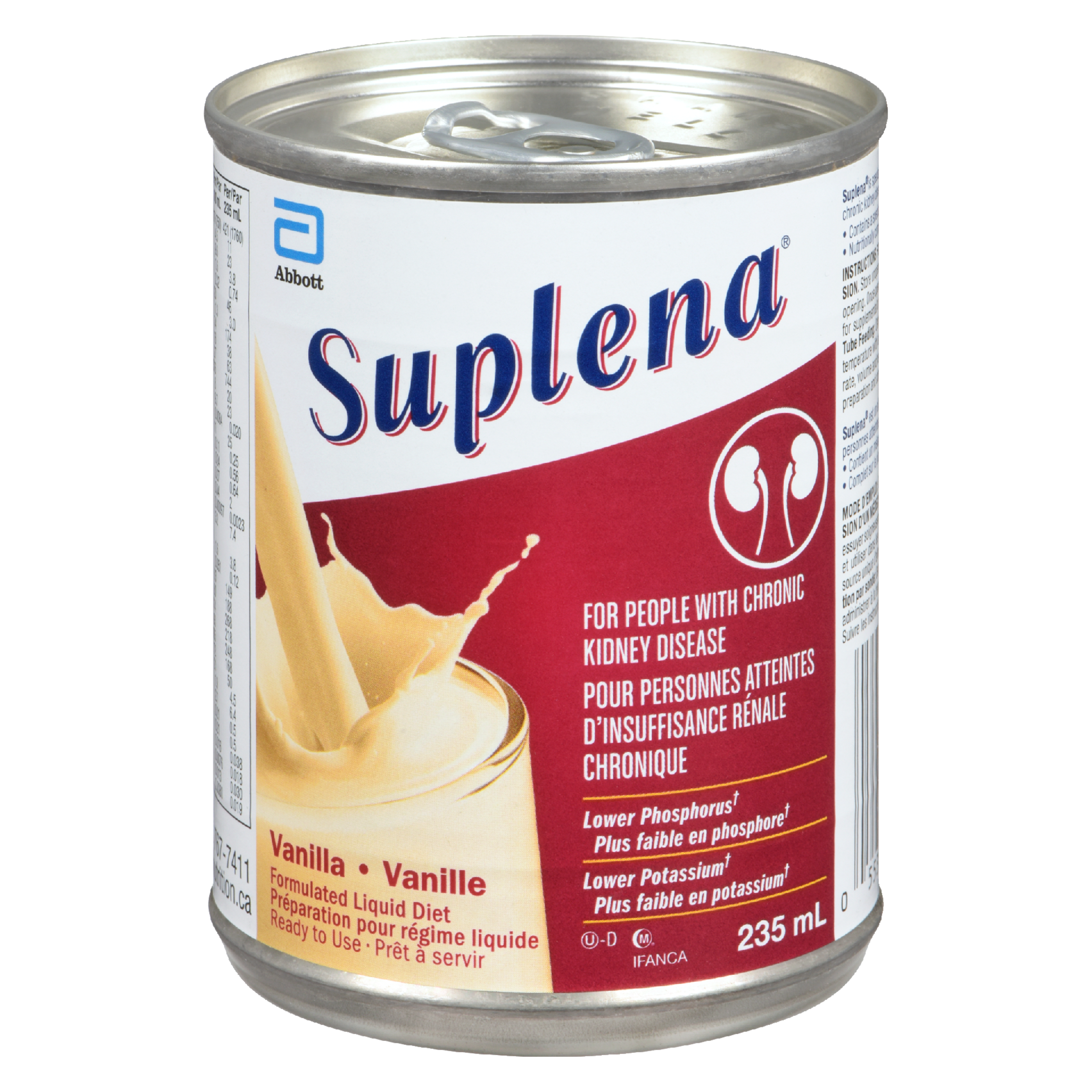 Suplena Formulated Liquid Diet Vanilla 235 ml
