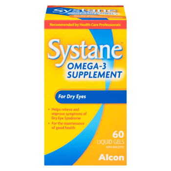 Systane Omega-3 Supplement 60 Liquid Gels