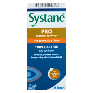 Systane Pro Lubricant Eye Drops Preservative-Free 10 ml