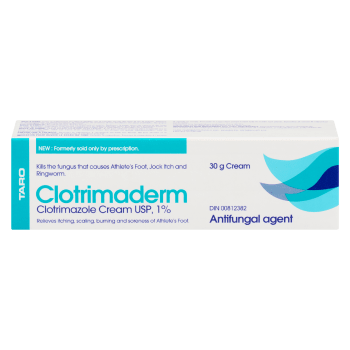 Taro Clotrimaderm Clotrimazole Cream USP, 1% 30 g