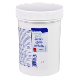 Taro Clotrimaderm Topical Clotrimazole Cream USP 1% 500 g