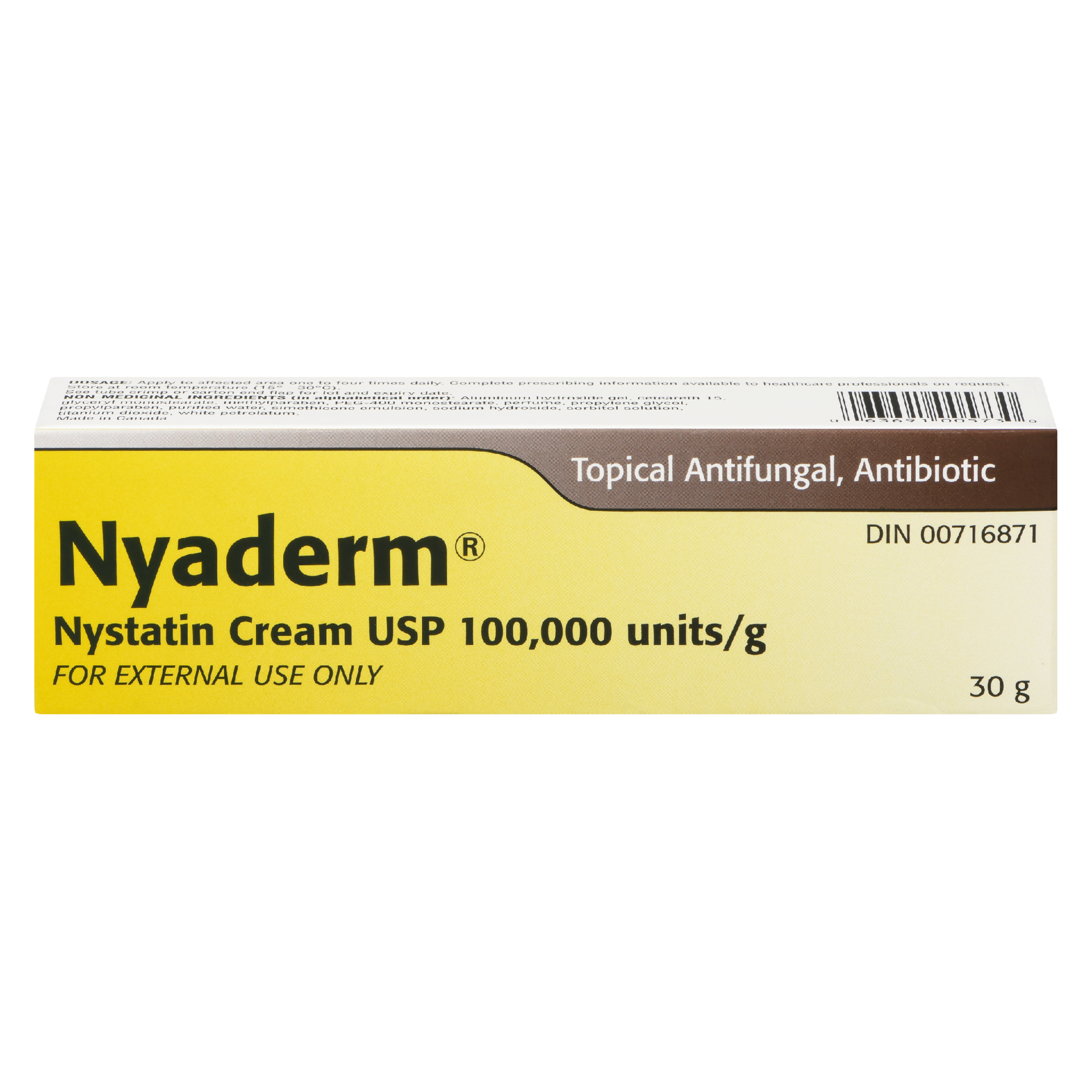 Taro Nyaderm Nystatin Cream USP 30 g