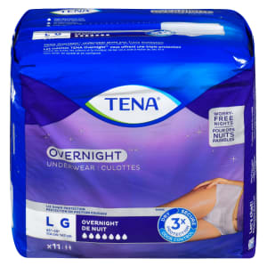 TENA 11 Overnight Underwear L (114 cm x 147 cm)
