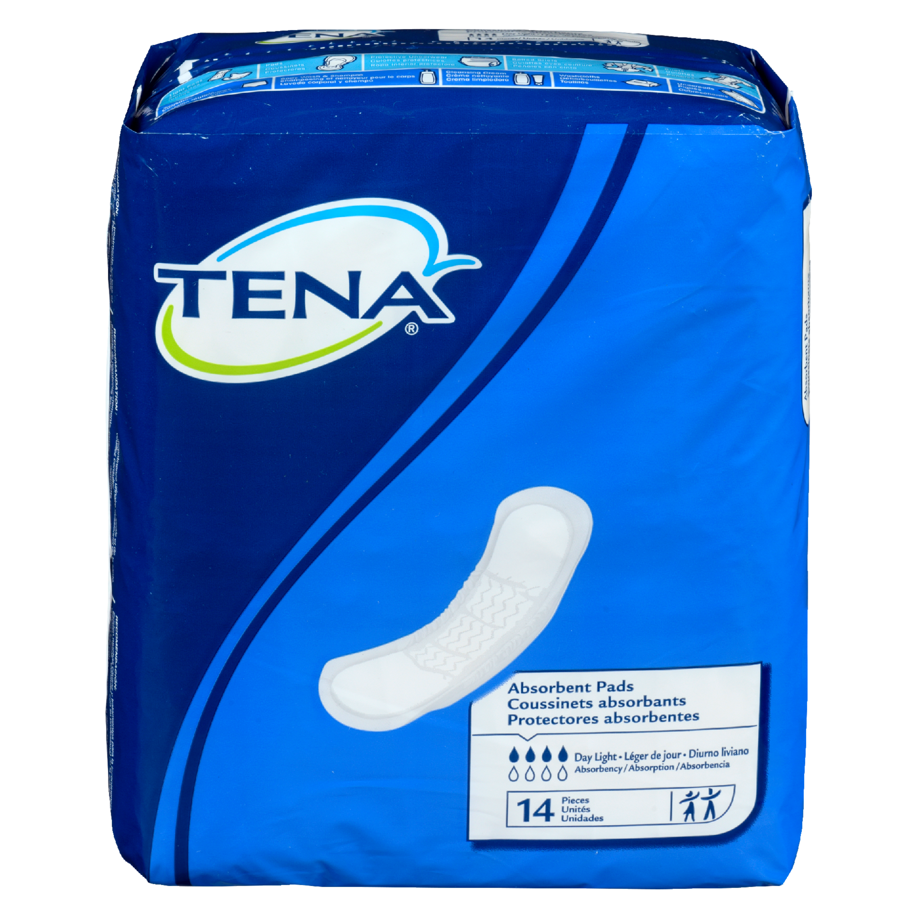 TENA Absorbent Pads Day Light Absorbency 14 Pieces