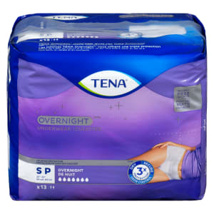 TENA Overnight Underwear Overnight Absorbency S 13 Ct