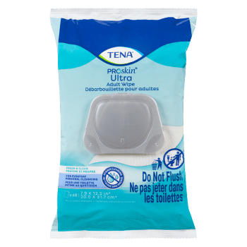 TENA Proskin Adult Wipe Ultra 48 Ct