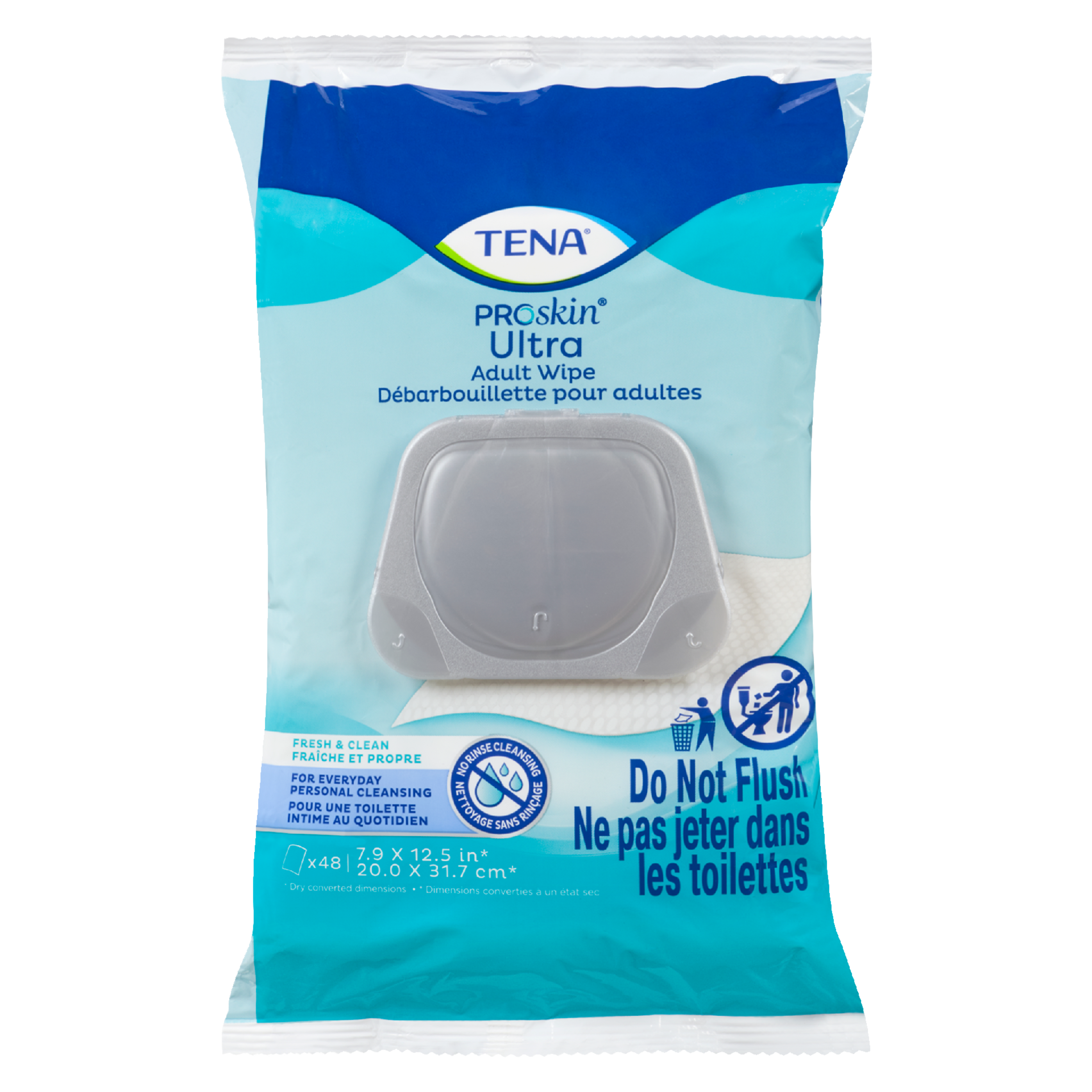 TENA Proskin Adult Wipe Ultra 48 Ct