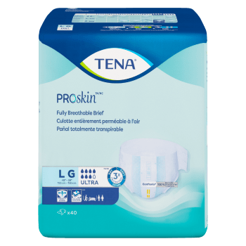 TENA Proskin Fully Breathable Bariatric Brief L Ultra x 40