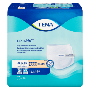 TENA Proskin Fully Breathable Underwear XL Plus