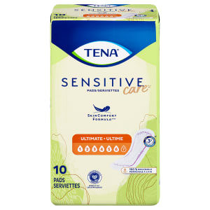 TENA Sensitive Care Ultimate 10 Pads
