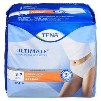 TENA Ultimate Underwear Ultimate-Extra Absorbency S 14 Ct