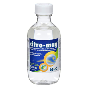 Teva Citro-Mag Laxative-Purgative Lemon/Lime Flavour 300 ml
