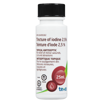 Teva Tincture of Iodine 2.5% 25 ml