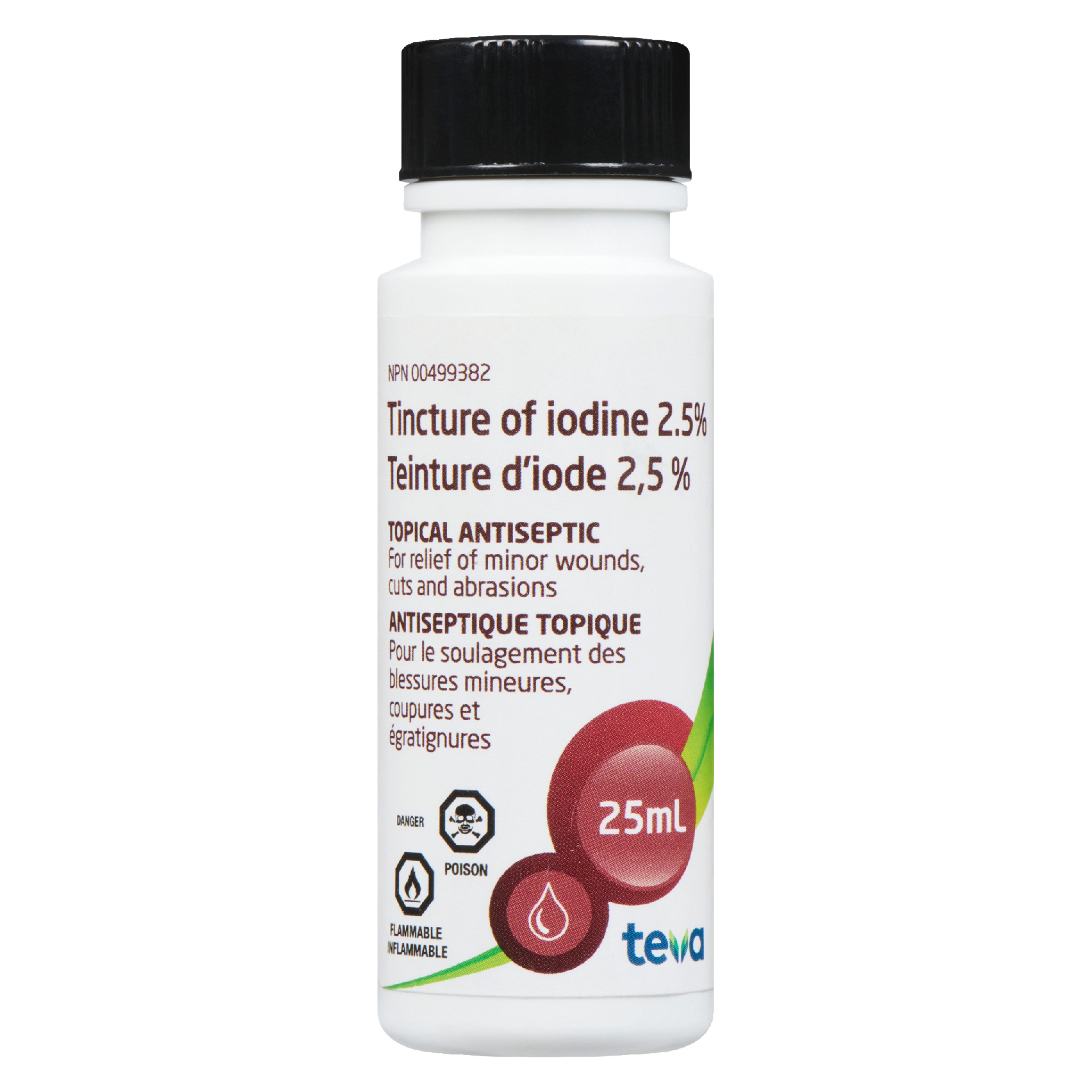 Teva Tincture of Iodine 2.5% 25 ml