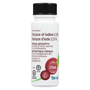 Teva Tincture of Iodine 2.5% 25 ml
