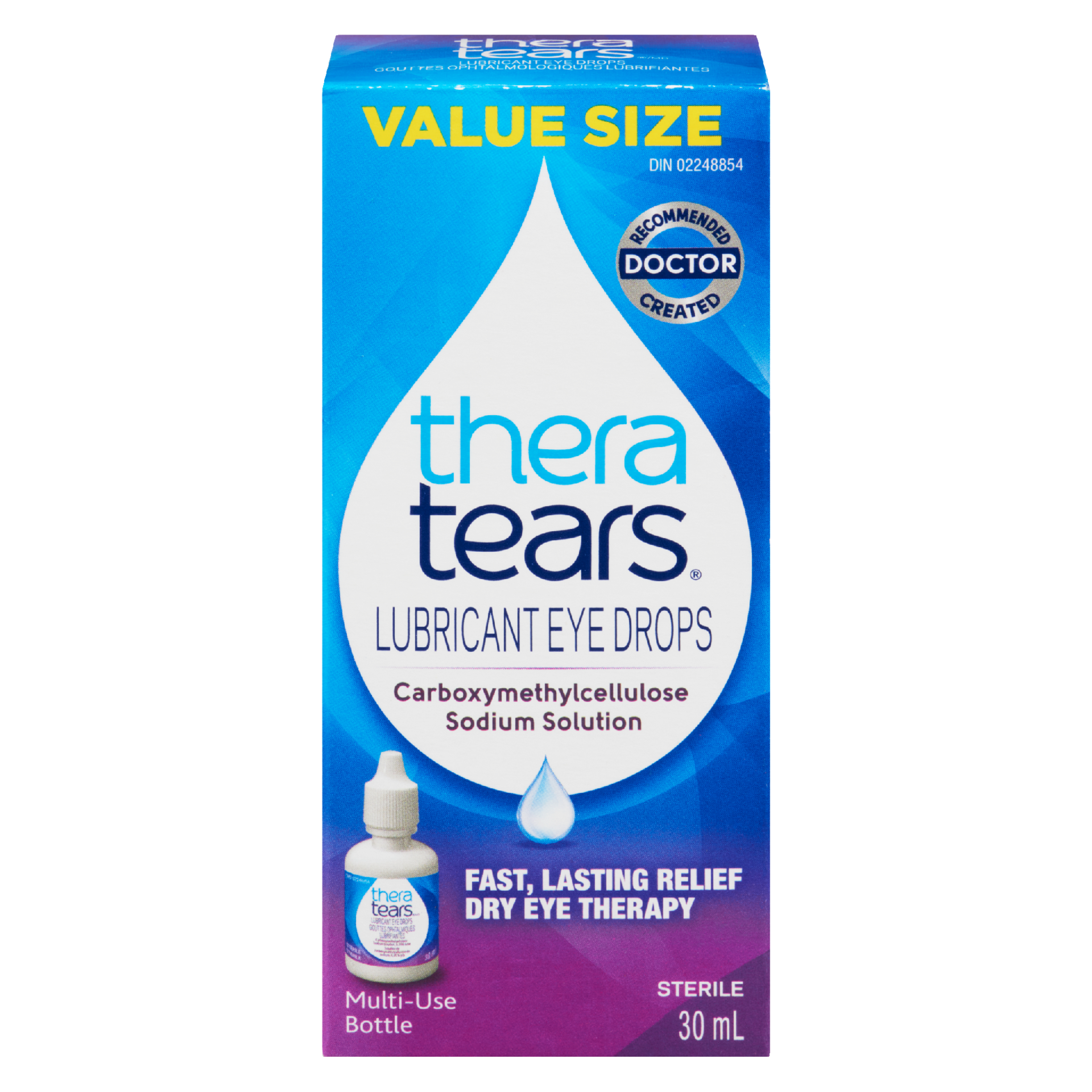 Thera Tears Lubricant Eye Drops Value Size 30 ml