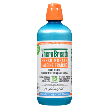 TheraBreath Oral Rinse Fresh Breath Icy Mint 1 L