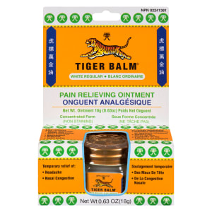 Tiger Balm Pain Relieving Ointment White Regular 18 g