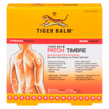 Tiger Balm Patch Warm 4 Patches
