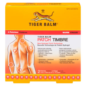 Tiger Balm Patch Warm 4 Patches