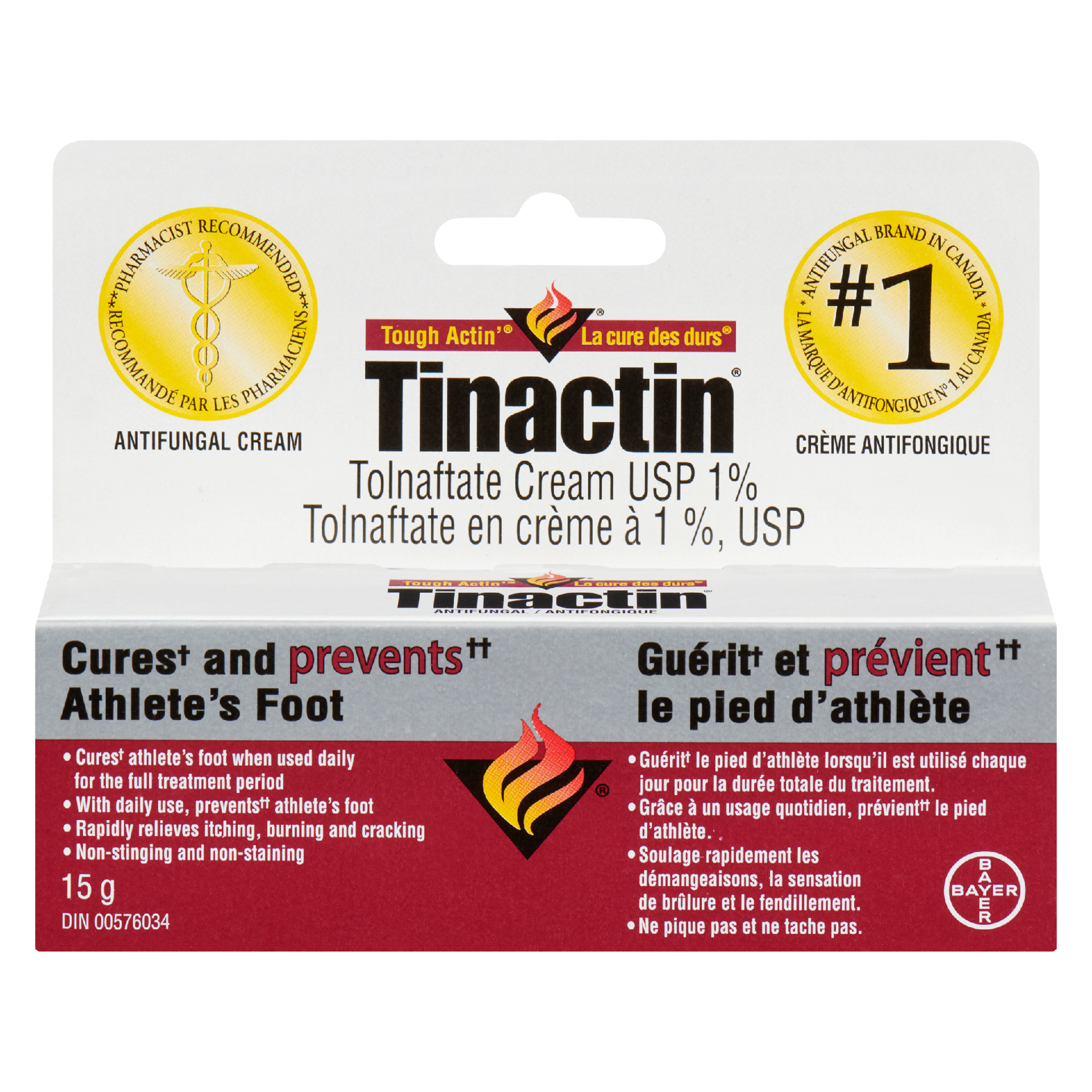 Tinactin Antifungal Cream 15 g