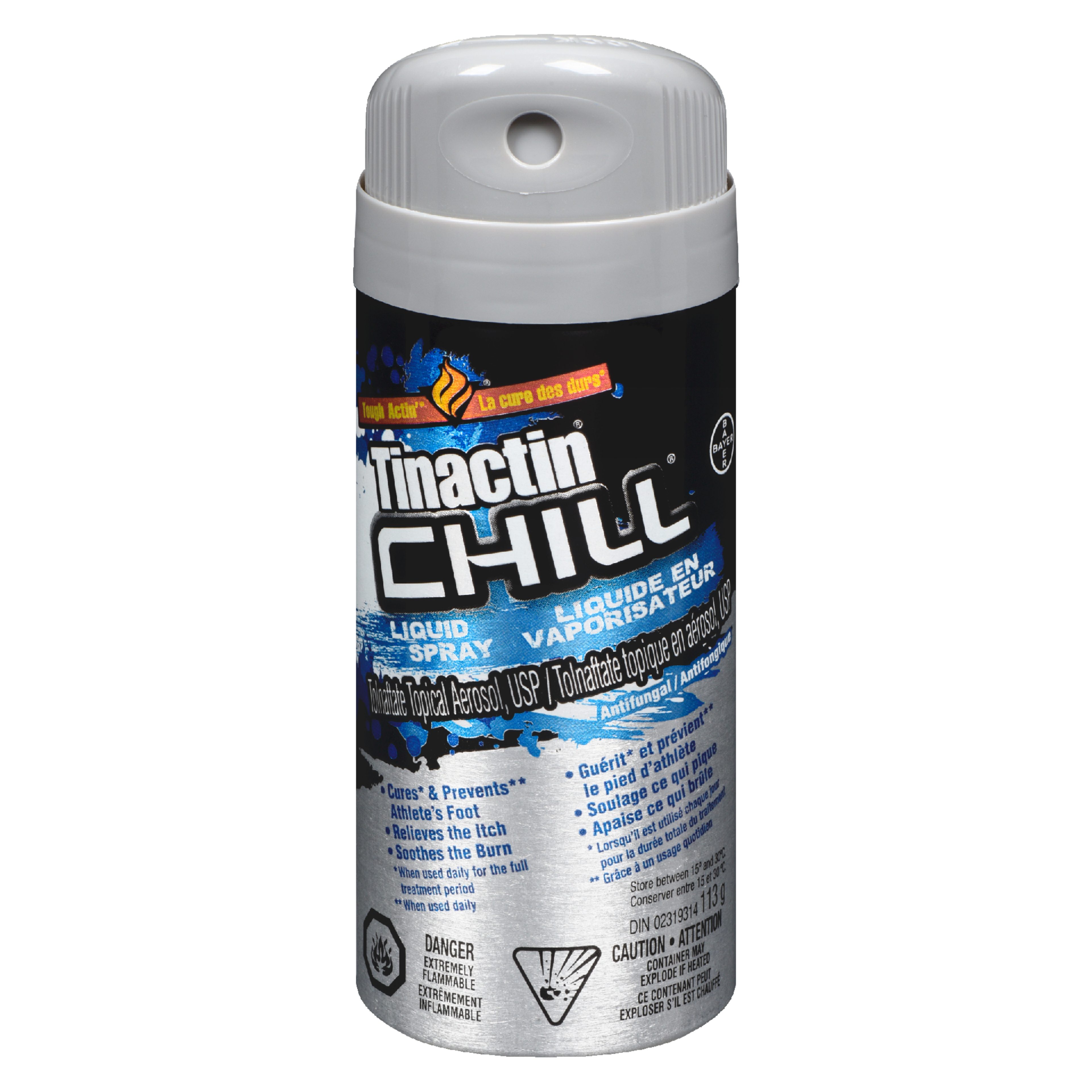 Tinactin Chill Liquid Spray Antifungal 113 g