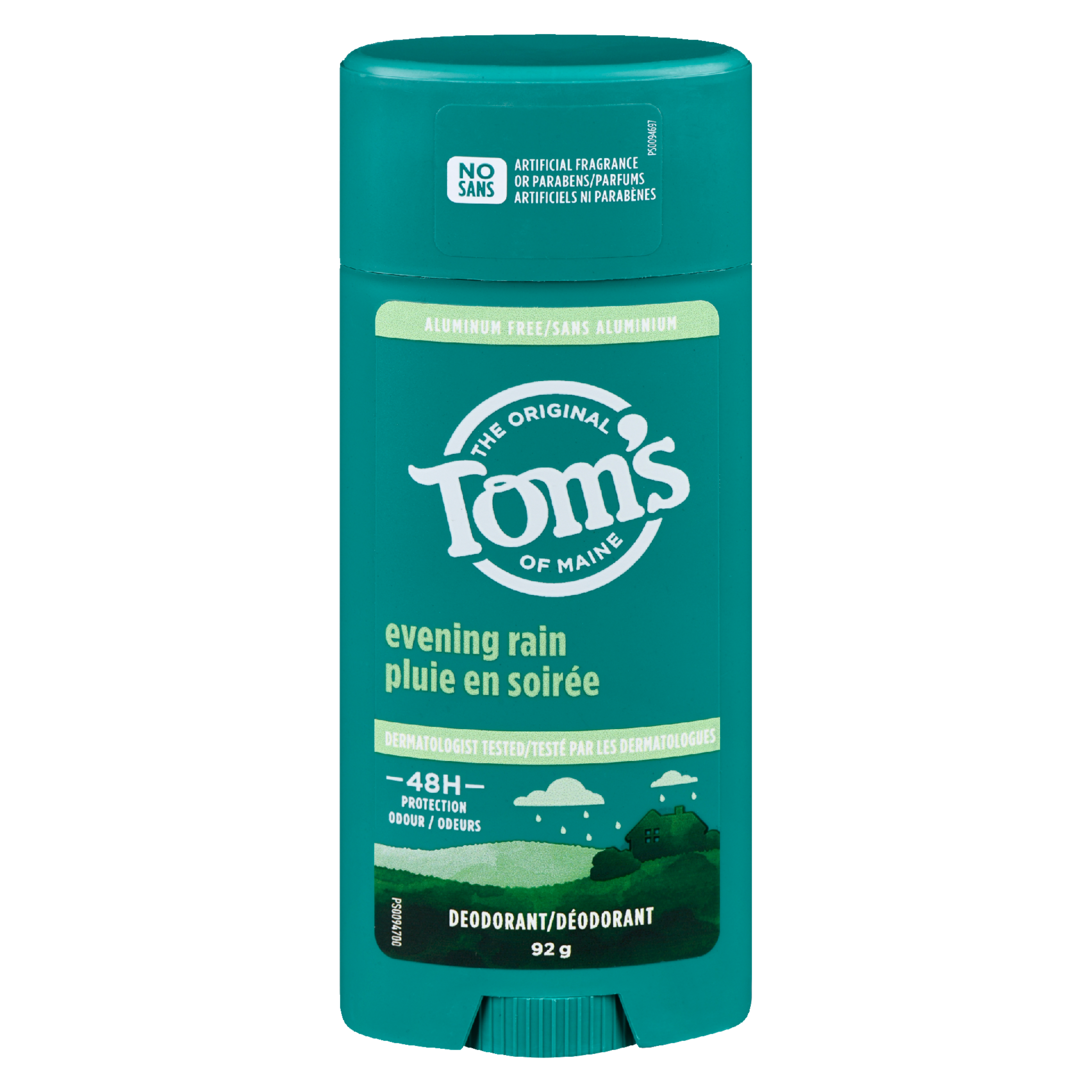 Tom's of Maine Deodorant Evening Rain 92 g