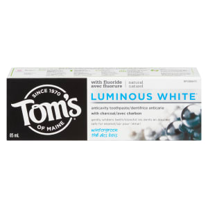 Tom's of Maine Luminous White Anticavity Toothpaste Wintergreen 85 ml