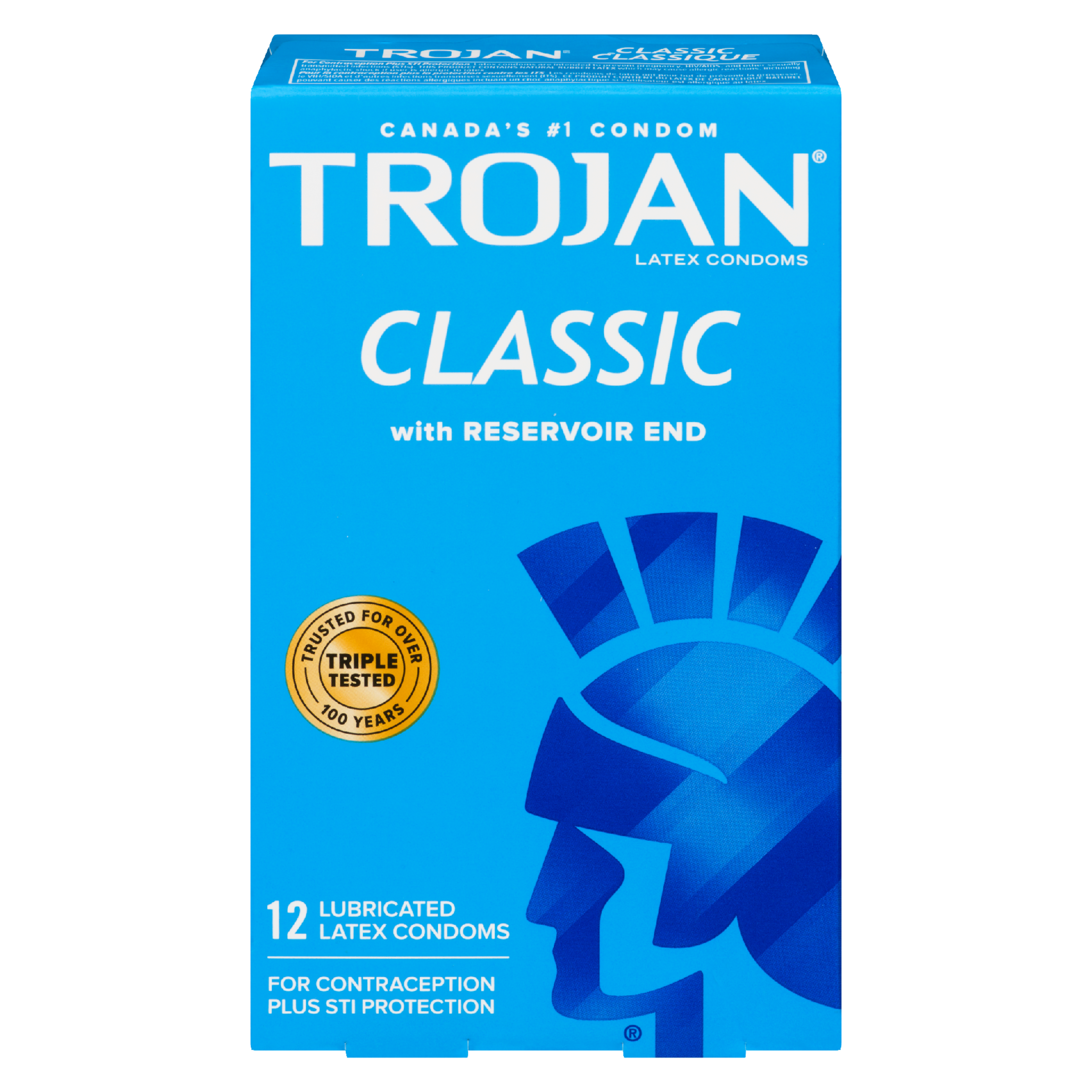 Trojan Classic 12 Lubricated Latex Condoms