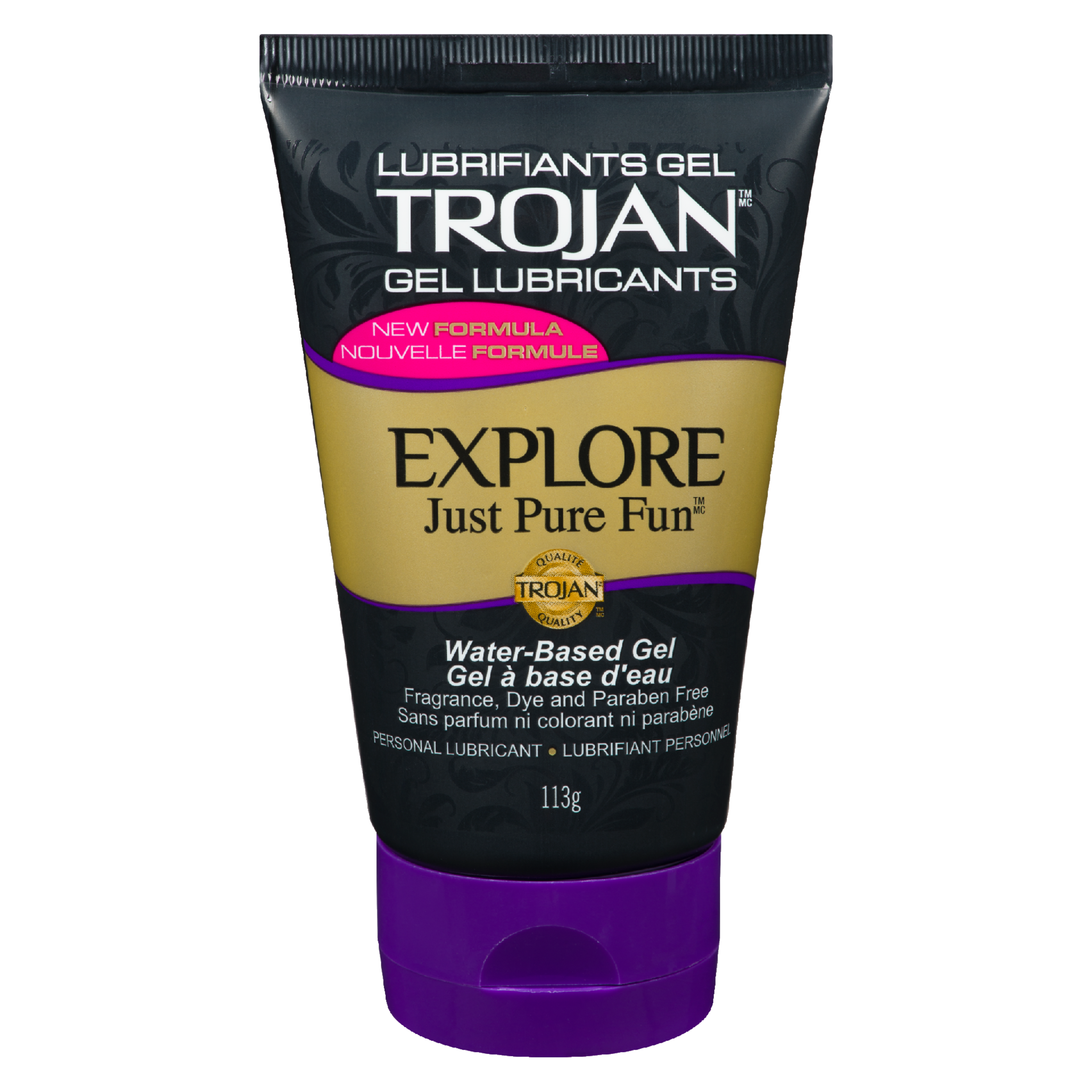 Trojan Explore Personal Lubricant Water-Based Gel 113 g
