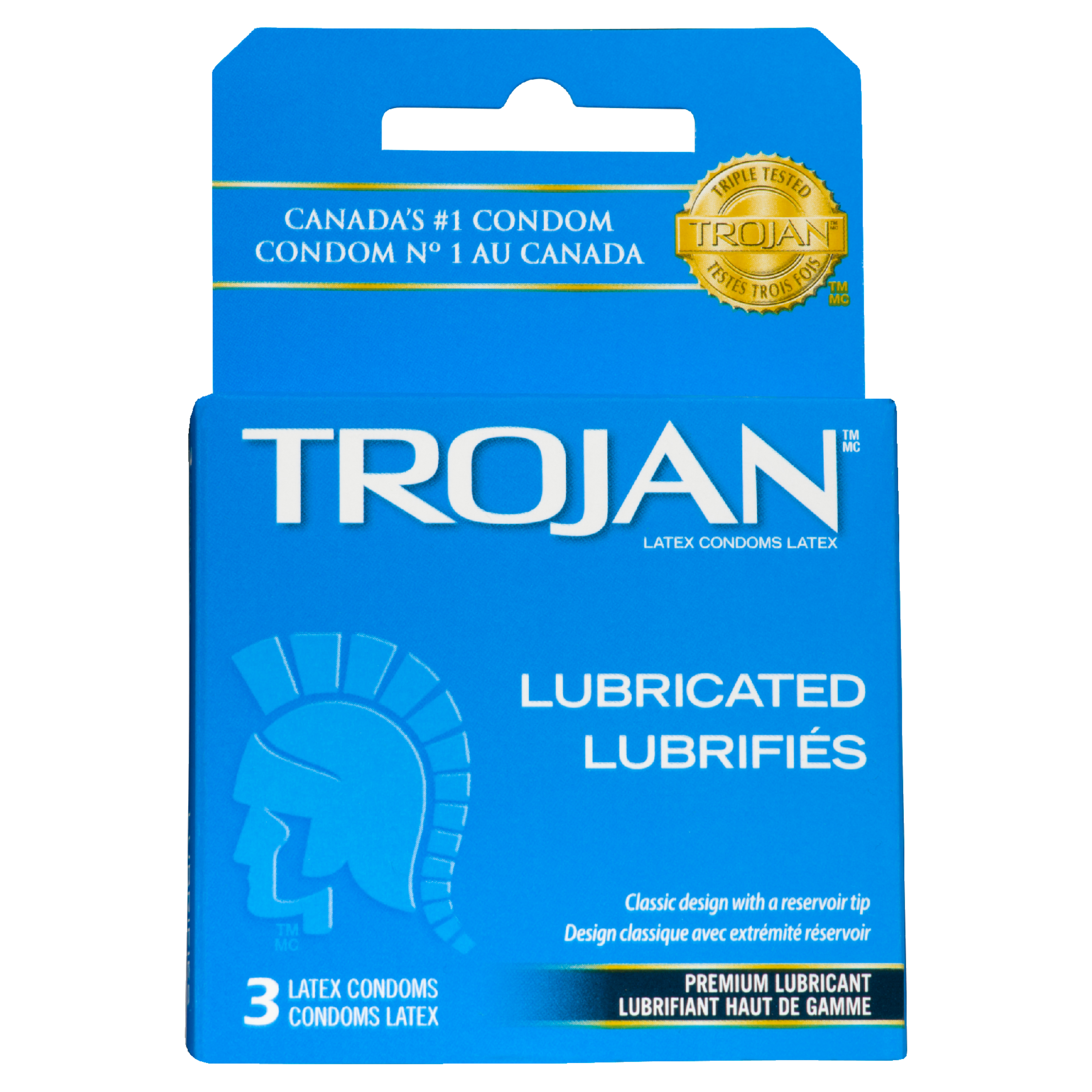 Trojan Lubricated 3 Latex Condoms